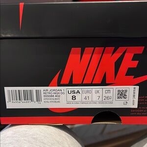 Nike Blue and White Sneakers